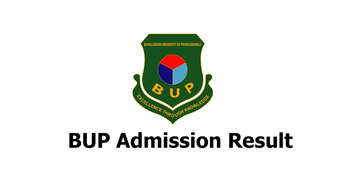 BUP Admission Result 2026: Merit List and Waiting List